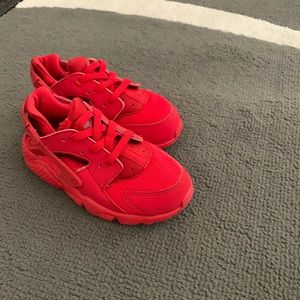 Red toddler huaraches